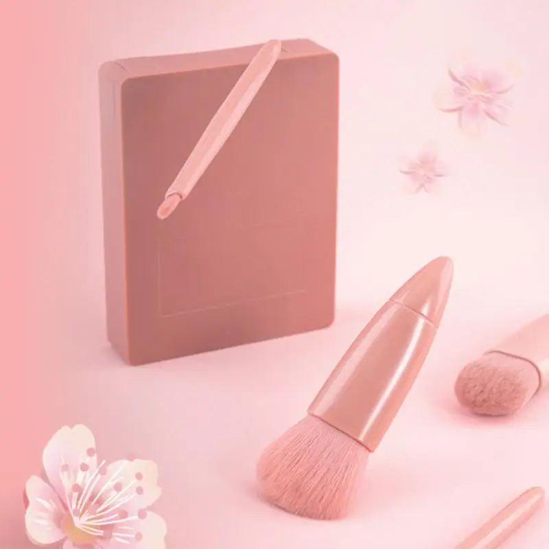 

Soft Fluffy Mirror Makeup Brushes Set for cosmetics Foundation Blush Powder Eyeshadow Kabuki Blending Makeup brush beauty tool