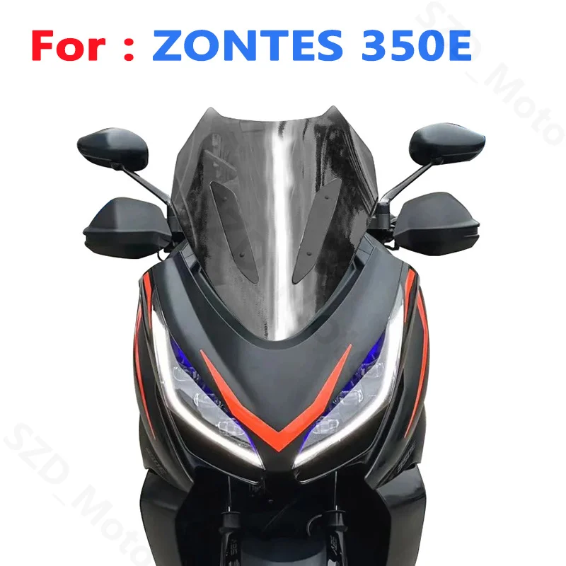 

Screen For Zontes E350 350E 350 E ZT350E ZT350T-E Motorcycle Sport Wind Deflectors Windshield Windscreens Viser Visor Gray