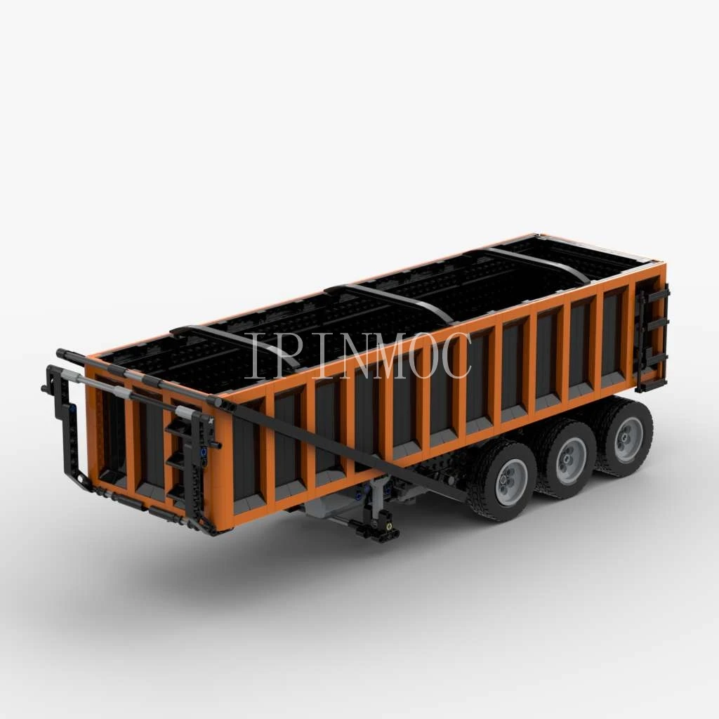 MOC-4783 1-17 Scale Tilting Dump Trailer Building Block Model Spliced Electric Toy Puzzle Kids Gift
MOC-4783 1-17 Scale Tilting Dump Trailer Building Block Model Spliced Electric Toy Puzzle Kids Gift