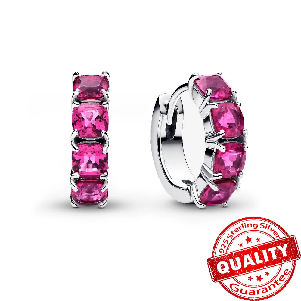 Authentic 925 Sterling Silver Light Blue Huggie Earrings and Pink Hoop Earrings For Girl Best Birthday Jewelry Gift 6 Mallzona Sc210c3e5b106475ab2434900652865ccQ Authentic 925 Sterling Silver Light Blue Huggie Earrings and Pink Hoop Earrings For Girl Best Birthday Jewelry Gift Mallzona