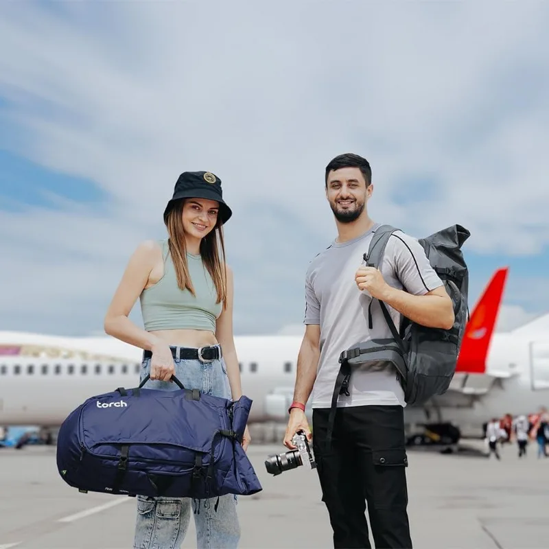 Extra Large Travel Carry On Airline Approved Roll Top Backpack with Rain Cover for Business, Travelling, Outdoor (Blue)
Extra Large Travel Carry On Airline Approved Roll Top Backpack with Rain Cover for Business, Travelling, Outdoor (Blue)