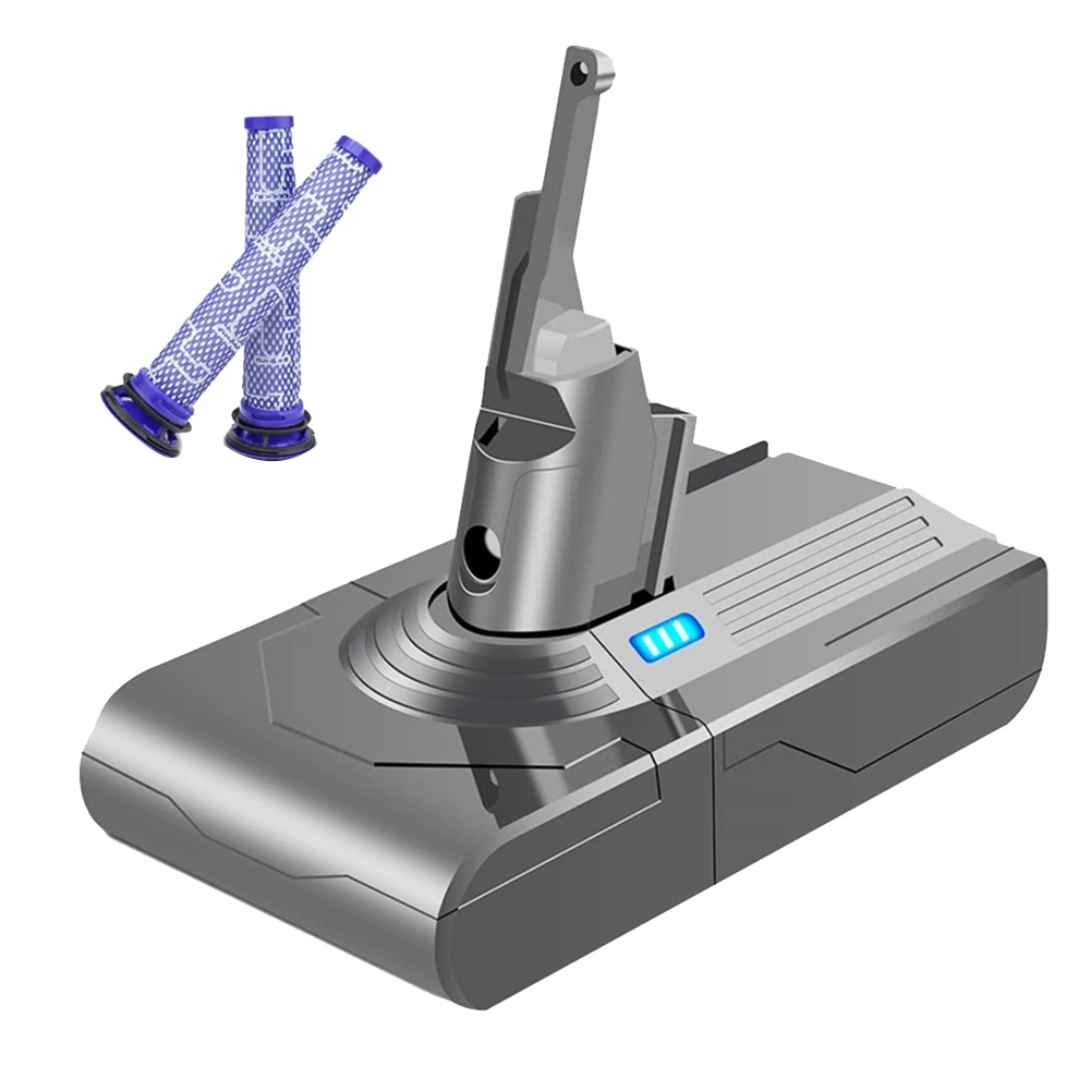 Адаптер аккумулятора 21,6 в V8 + Замена 2xpre-фильтра для батарей Dyson V8 V8 Absolute V8 Animal пылесос перезаряжаемый
Адаптер аккумулятора 21,6 в V8 + Замена 2xpre-фильтра для батарей Dyson V8 V8 Absolute V8 Animal пылесос перезаряжаемый
