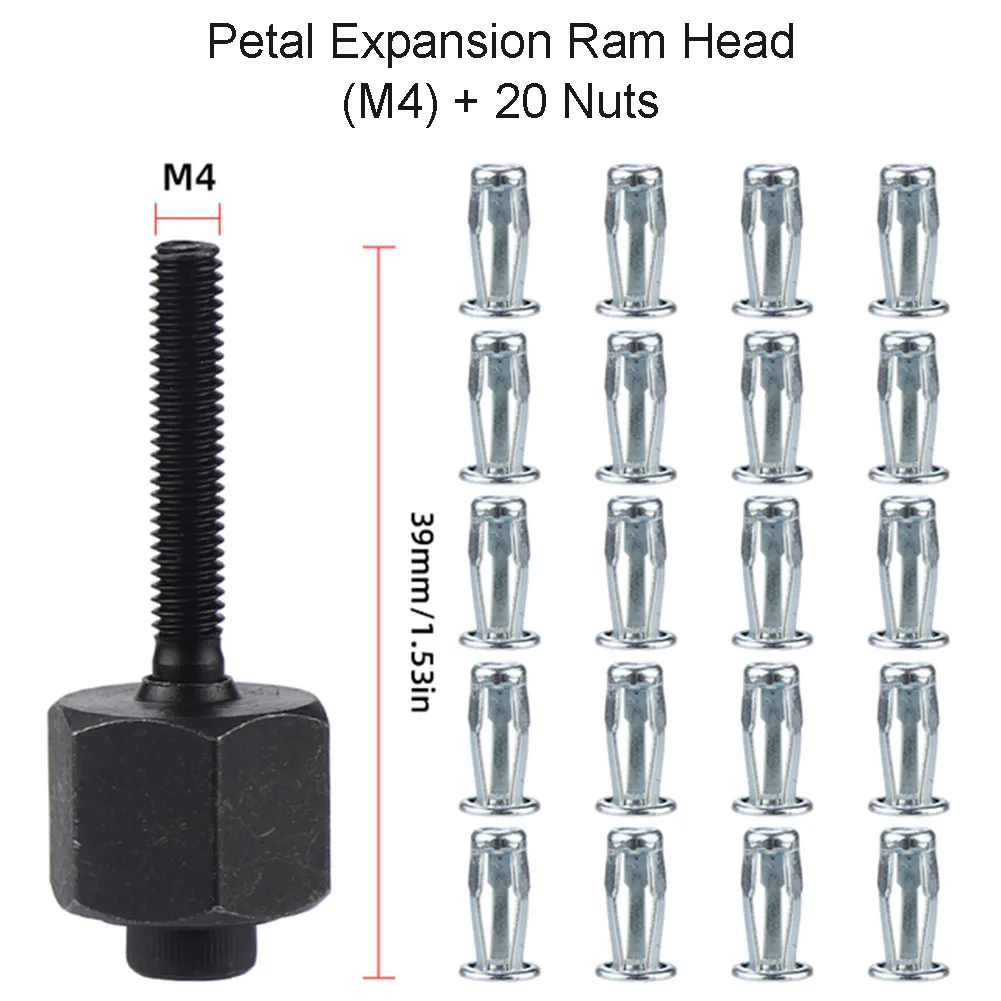 Rivet Head Nuts Set Alloy Expansion Clamp Kit M5 M6 M8 Petal Rivet Kit For Commercial Manufacture Rivet Nut Machine Parts
Rivet Head Nuts Set Alloy Expansion Clamp Kit M5 M6 M8 Petal Rivet Kit For Commercial Manufacture Rivet Nut Machine Parts