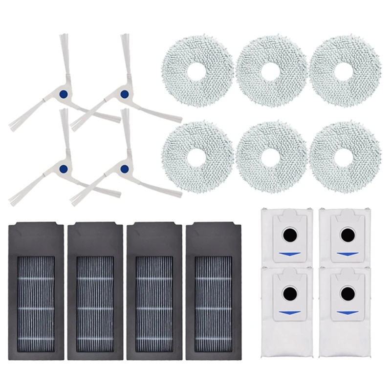 Filter Mopping Wiping Side Brush Dust Bags For Ecovacs X2 Sweeping Robot X2 Pro Consumables Accessories
Filter Mopping Wiping Side Brush Dust Bags For Ecovacs X2 Sweeping Robot X2 Pro Consumables Accessories