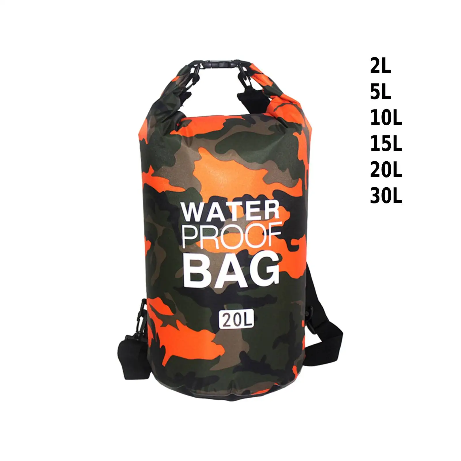 30L Waterproof Swimming Bag Dry Sack Camouflage Colors Fishing Boating Kayaking Storage Drifting Rafting Bag 2L 5L 10L 15L 20L
30L Waterproof Swimming Bag Dry Sack Camouflage Colors Fishing Boating Kayaking Storage Drifting Rafting Bag 2L 5L 10L 15L 20L