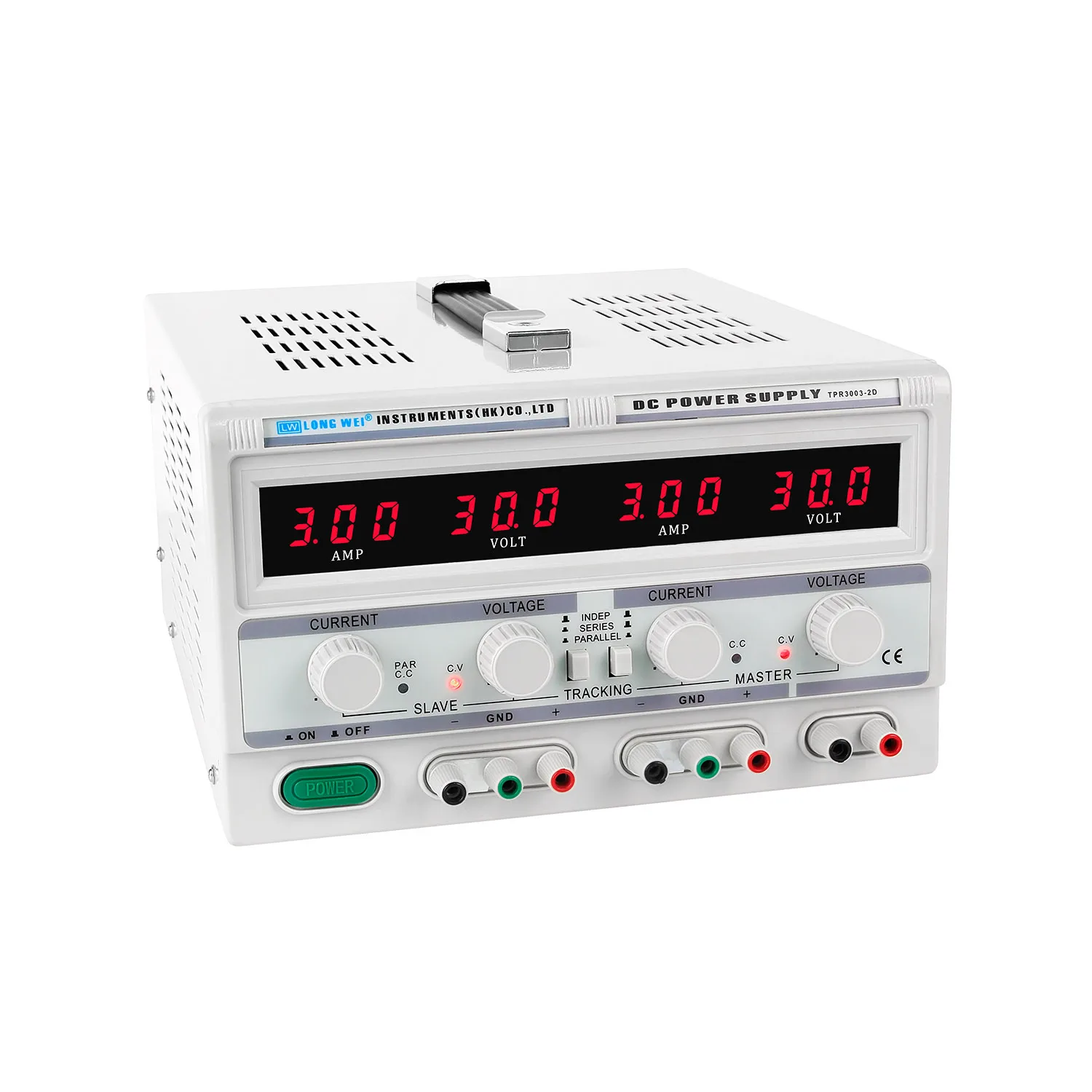 TPR-3003-2D 30V 3A Dual Channel Output Variable Adjustable Regulated DC Power Supply
TPR-3003-2D 30V 3A Dual Channel Output Variable Adjustable Regulated DC Power Supply