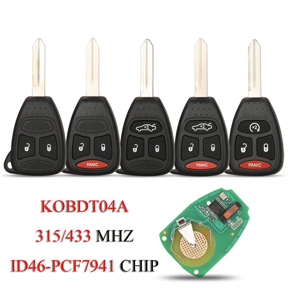 jingyuqin 10PCS/Lot Remote Smart Car Key For Dodge Ram Dakota Durango Chrysler Jeep Grand 315/434Mhz ID46Chip KOBDT04A
jingyuqin 10PCS/Lot Remote Smart Car Key For Dodge Ram Dakota Durango Chrysler Jeep Grand 315/434Mhz ID46Chip KOBDT04A