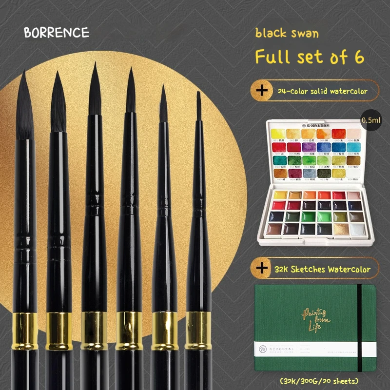 Borrence Watercolor pen DIY digital oil brushes Painting brush red fat man pigment art special pencil material escolar
Borrence Watercolor pen DIY digital oil brushes Painting brush red fat man pigment art special pencil material escolar
