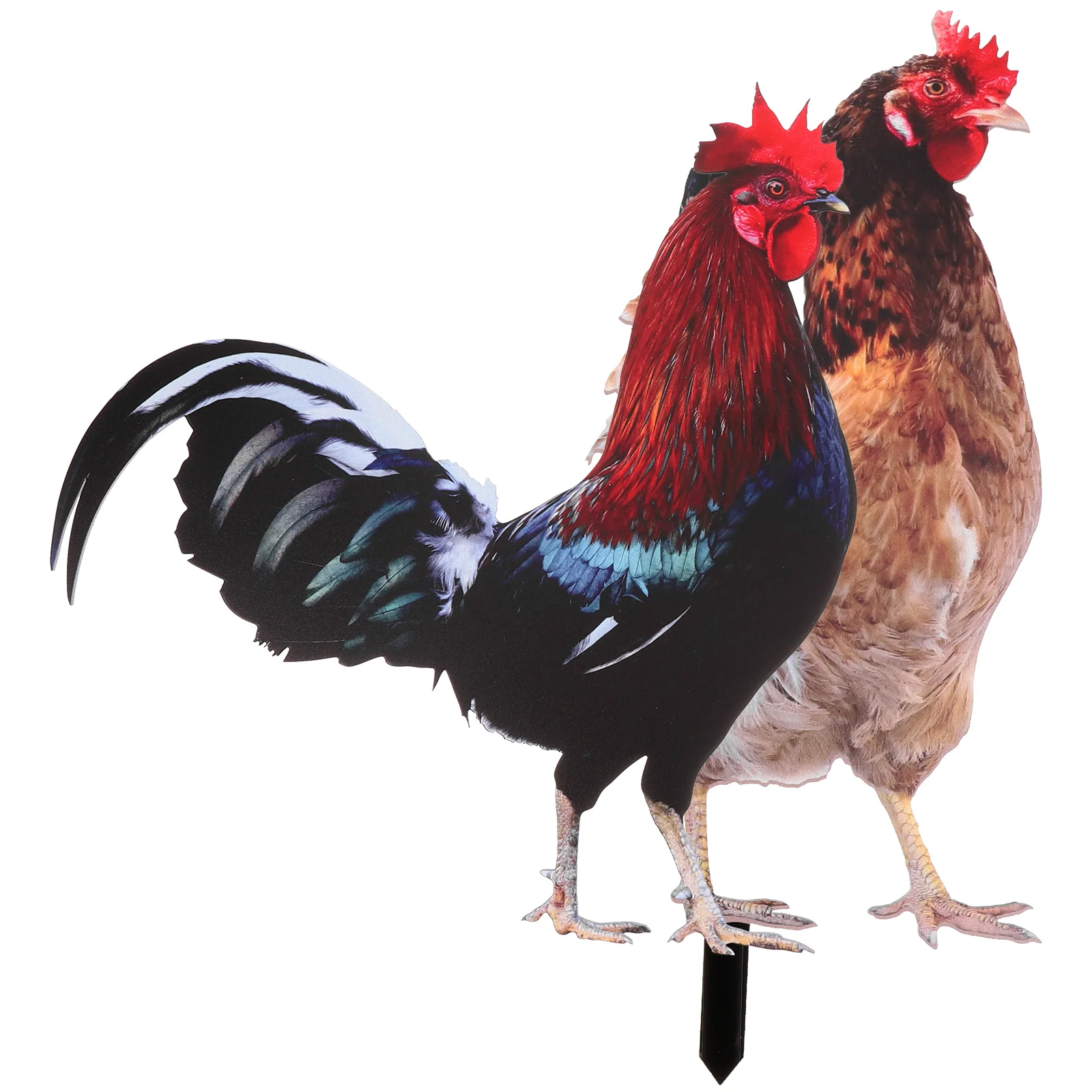 Rooster Garden Stakes Acrylic Chick Signs Outdoor Hen Statue Chicken Yard Art Sculpture Ground Insert Ornament Backyard Patio
Rooster Garden Stakes Acrylic Chick Signs Outdoor Hen Statue Chicken Yard Art Sculpture Ground Insert Ornament Backyard Patio