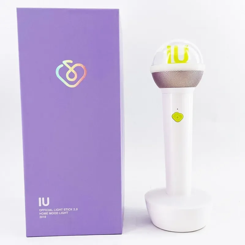 

Kpop IU Light Stick 2.0 Lee Ji-eun Fluorescent Lamp Special Edition Concert LED Lamps Fans Collections Lightstick Night Light