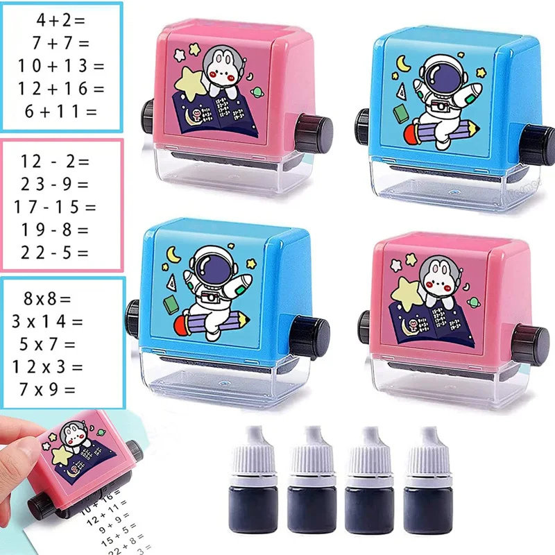 Reverse Calculation Students Addition Subtraction Scroll Stamp Primary School Child Practice Math Questions Exercise Roller Seal
Reverse Calculation Students Addition Subtraction Scroll Stamp Primary School Child Practice Math Questions Exercise Roller Seal