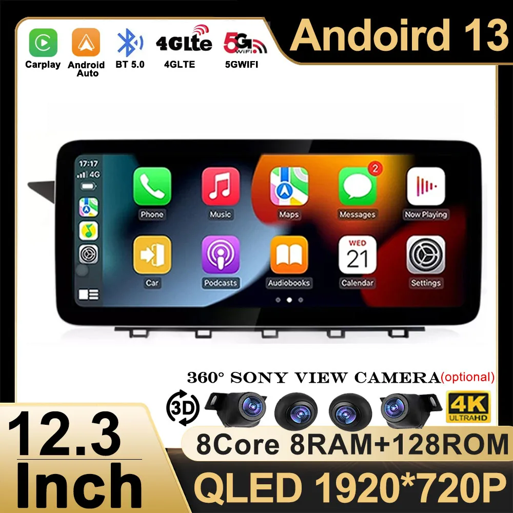 12.3‘’ Android 13 Carplay Auto For Mercedes Benz GLK X204 Navigation GPS Car Radio Stereo Video Player Multimedia QLED Screen BT
12.3‘’ Android 13 Carplay Auto For Mercedes Benz GLK X204 Navigation GPS Car Radio Stereo Video Player Multimedia QLED Screen BT