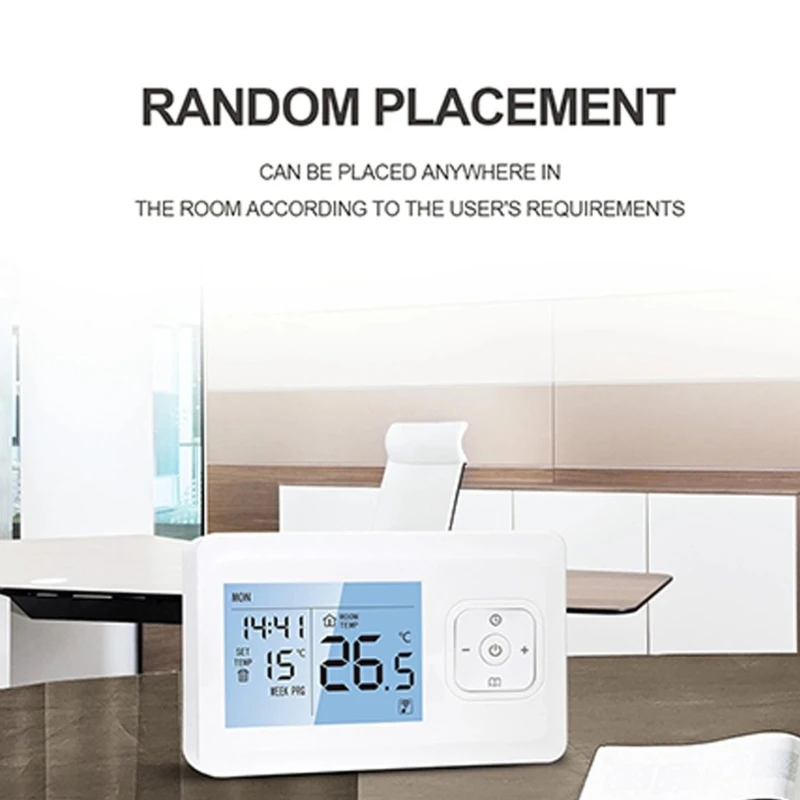 Wifi Thermostat APP Control LED Display Screen Electric Floor Heating Thermostat
Wifi Thermostat APP Control LED Display Screen Electric Floor Heating Thermostat