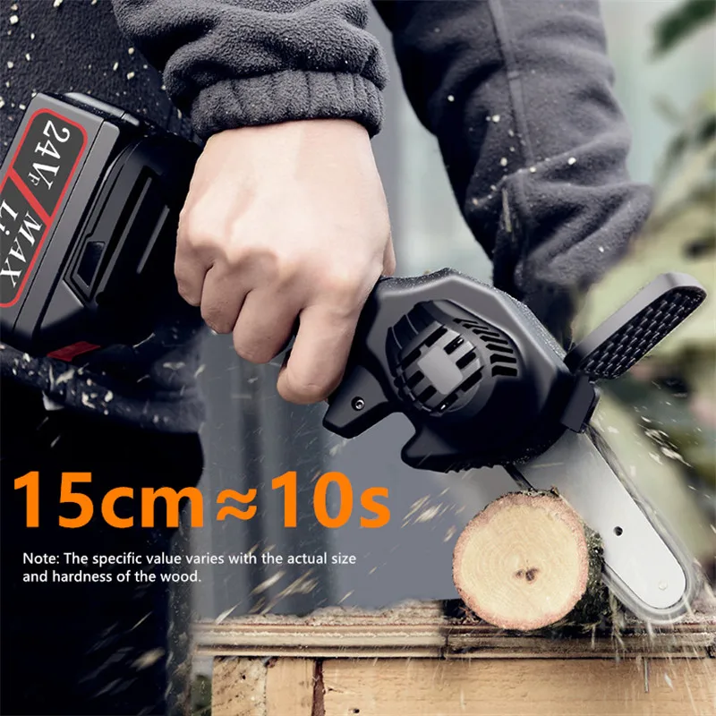 4/6inches Removable Mini Pruning Electric Chainsaw With Lithium Battery Woodworking Pruning One-handed Saw Garden Tools Dropship
4/6inches Removable Mini Pruning Electric Chainsaw With Lithium Battery Woodworking Pruning One-handed Saw Garden Tools Dropship