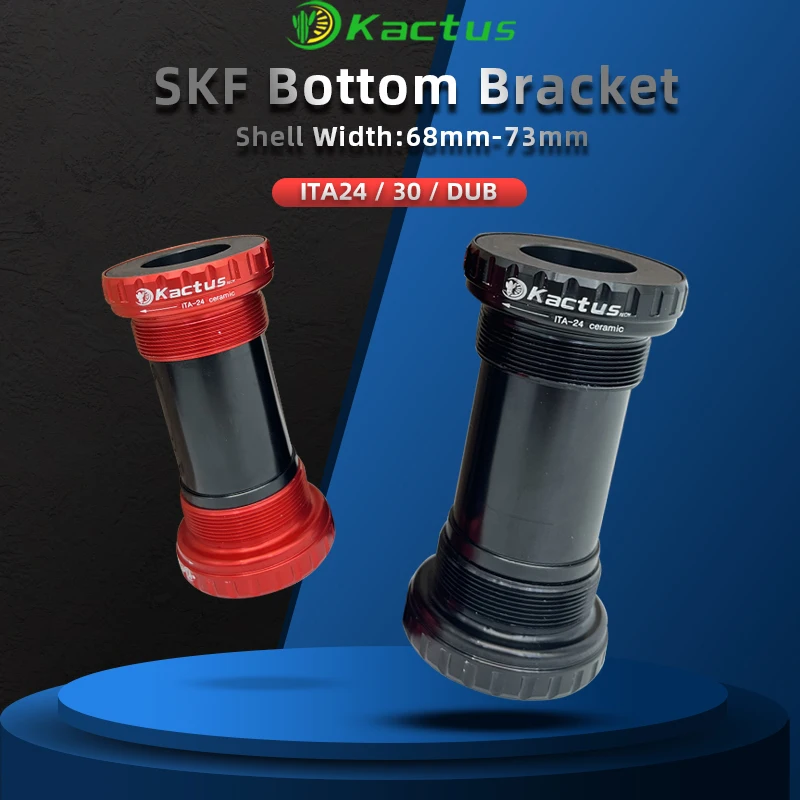 Kactus Bicycle Bottom Bracket Mtb Road ITA24/30/DUB SKF Ceramic Bearing Bike Central Movement for Shimano SRAM GXP Cycling Parts
Kactus Bicycle Bottom Bracket Mtb Road ITA24/30/DUB SKF Ceramic Bearing Bike Central Movement for Shimano SRAM GXP Cycling Parts