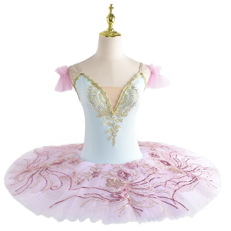 

Professional Ballet Tutu Swan Lake Pancake Tutu Dress Girl Child Ballerina Stage Performance Ballet Dance Costume For Kid Adult