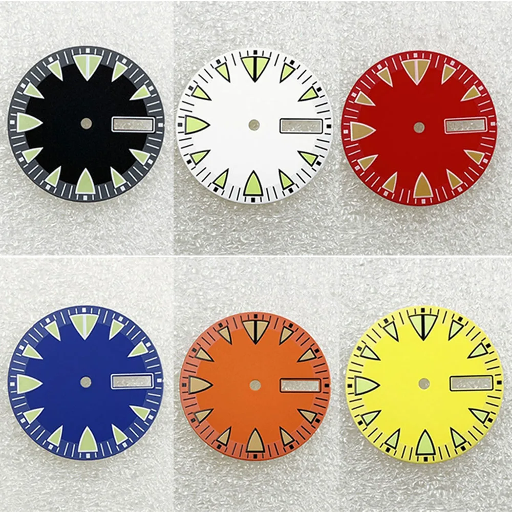 NH36 Dial 28.5mm Green Luminous Watch Dial for NH36A 4R36 Movement Diving Watch Face Part
NH36 Dial 28.5mm Green Luminous Watch Dial for NH36A 4R36 Movement Diving Watch Face Part