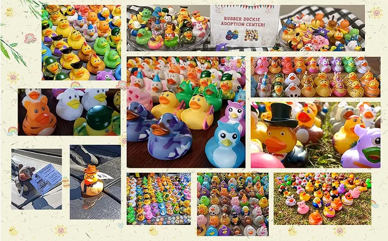 50/100/150pcs Rubber Duck for Jeeps Ducking 2 50/100/150pcs Rubber Duck for Jeeps Ducking 2