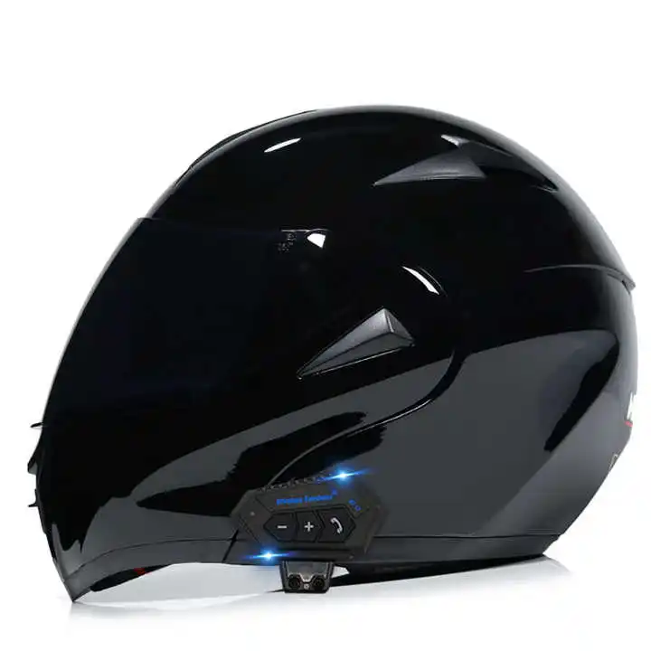 

Electric motorcycle Bluetooth helmet men Full Half face comprehensive dual-use helmet