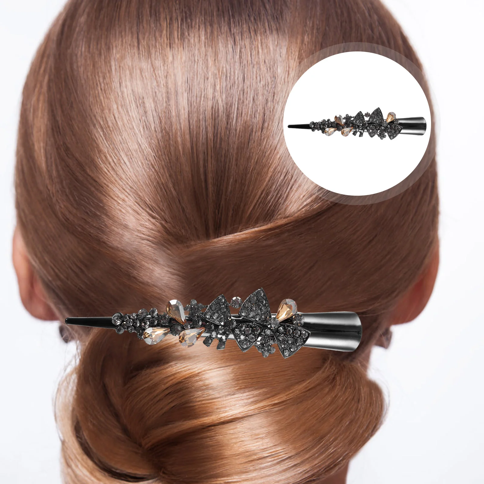 Women Hair Clip Rhinestone Hairpin Teen Girls Hair Clip Vintage Hair Styling Tool Large Barrette
Women Hair Clip Rhinestone Hairpin Teen Girls Hair Clip Vintage Hair Styling Tool Large Barrette