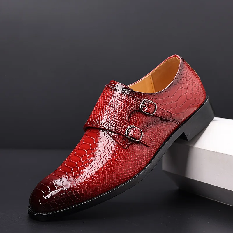 2022 Large Size 48 Men Loafers Classic Business Dress Shoes Fashion Retro Double Buckle Straps Men Shoes Men Leather Men Flats 
2022 Large Size 48 Men Loafers Classic Business Dress Shoes Fashion Retro Double Buckle Straps Men Shoes Men Leather Men Flats