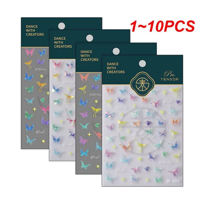 

Decorative Stickers Lovely Waterproof Variety Of Styles Strong Viscosity Relief Sticker Nail Stickers Simple