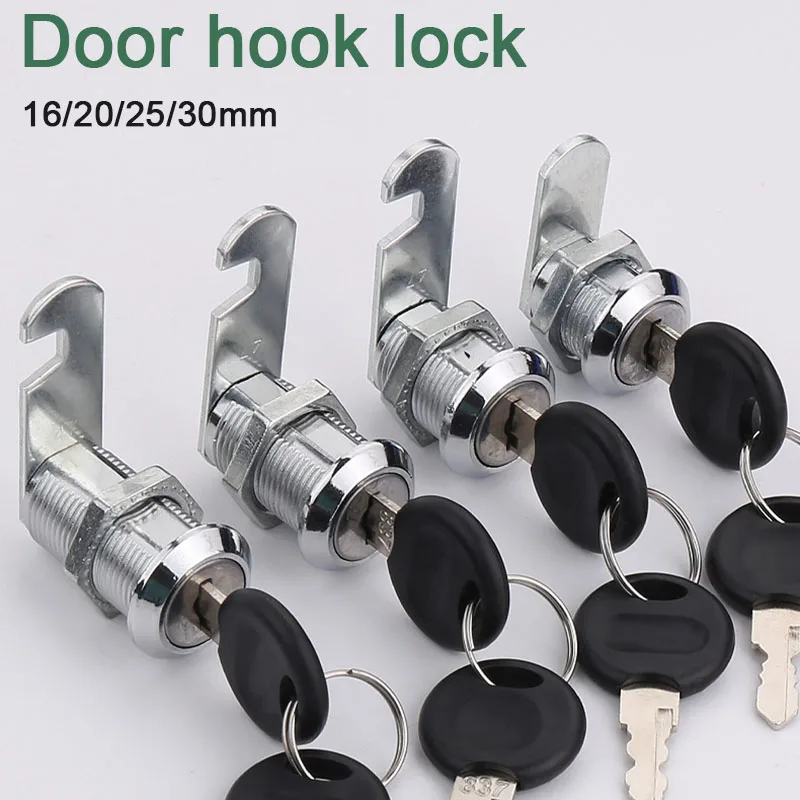 

16/20/25/30mm Door Hook Lock Security Lock Filing Cabinet Post Mailbox Drawer Cupboard Locker Drawer Cabinet Furniture Locks