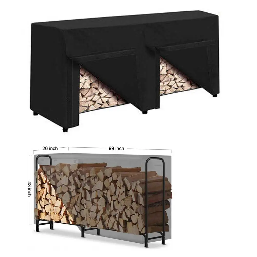 Holder Cover Firewood Rack Cover Oxford Cloth 99*43*26 Inch Firewood Cover Holder Cover Log Rack Lumber Storage
Holder Cover Firewood Rack Cover Oxford Cloth 99*43*26 Inch Firewood Cover Holder Cover Log Rack Lumber Storage