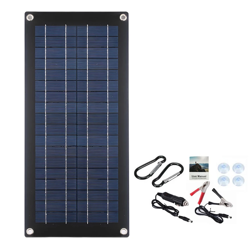 Daylight Charging 60W Solar Panel Boat Battery Charger Built-in Blocking Diodes Convenient Solar Charger Easy To Install
Daylight Charging 60W Solar Panel Boat Battery Charger Built-in Blocking Diodes Convenient Solar Charger Easy To Install