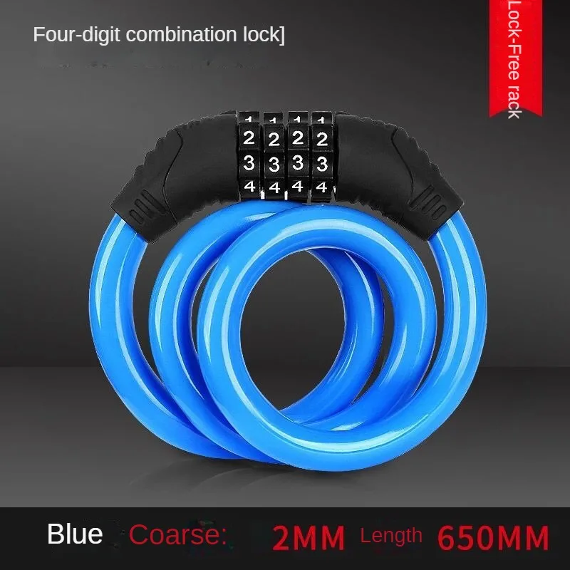 Bicycle 4 Bit Code Lock Mountain Bike Bicycle Adjustable Code Color Anti-theft 4 Bit Ring Lock
Bicycle 4 Bit Code Lock Mountain Bike Bicycle Adjustable Code Color Anti-theft 4 Bit Ring Lock