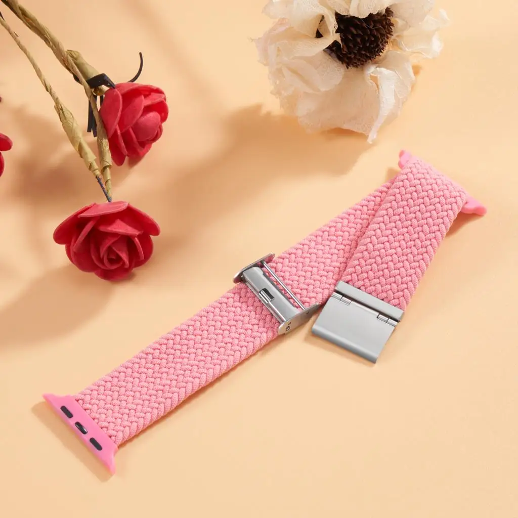 Braided Solo Loop For Apple watch band 45mm 41mm 44mm 40mm 42mm 49mm Elastic Nylon bracelet iWatch serie 3 se 6 7 8 ultra strap Braided Solo Loop For Apple watch band 45mm 41mm 44mm 40mm 42mm 49mm Elastic Nylon bracelet iWatch serie 3 se 6 7 8 ultra strap