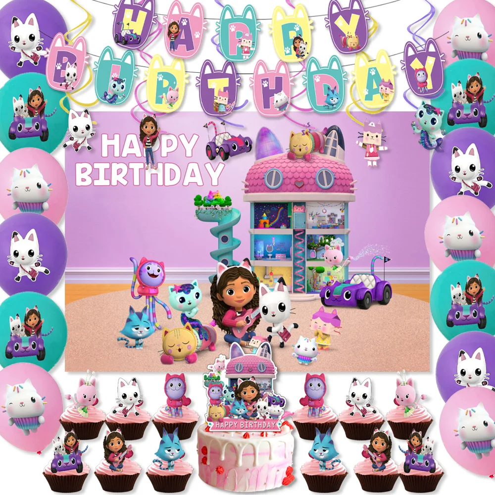 Gabby женский кукольный домик кошка одноразовые столовые приборы для вечерние бумажная тарелка баннер скатерть для будущей мамы подарок на д...
Gabby женский кукольный домик кошка одноразовые столовые приборы для вечерние бумажная тарелка баннер скатерть для будущей мамы подарок на д...