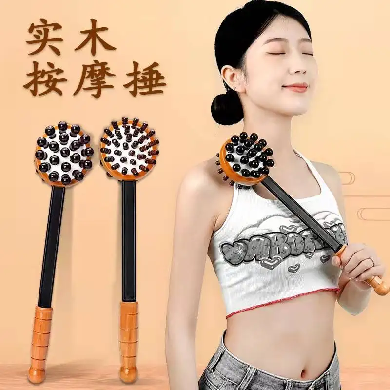 Meridian tapping massage stick double-sided massage hammer tapping hand-held health care hammer back artifact
Meridian tapping massage stick double-sided massage hammer tapping hand-held health care hammer back artifact