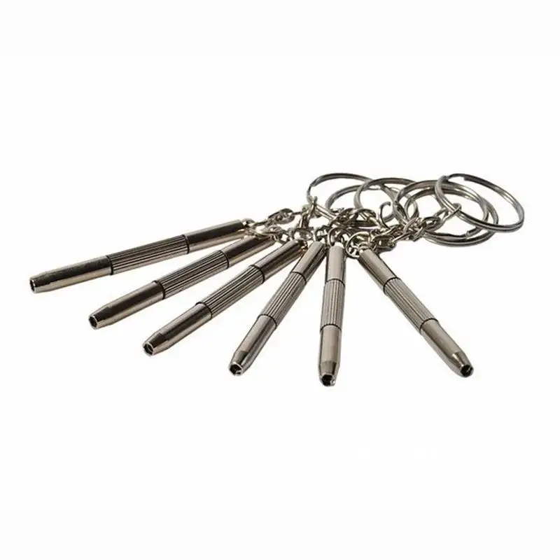 1 Set Keychain Mini Portable Screwdriver 3 In 1 Steel Precise Eyeglass Screwdriver Sunglass Watch Repair Tools Pcs Kit
1 Set Keychain Mini Portable Screwdriver 3 In 1 Steel Precise Eyeglass Screwdriver Sunglass Watch Repair Tools Pcs Kit