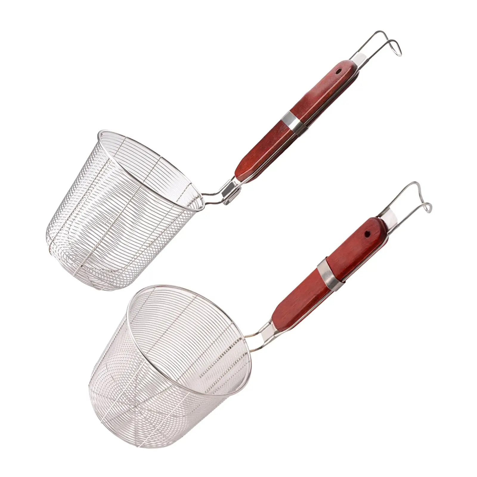 Noodles Colander Sifter Fine Sieve Deep Fry Basket for Camping Chips Cooking
Noodles Colander Sifter Fine Sieve Deep Fry Basket for Camping Chips Cooking