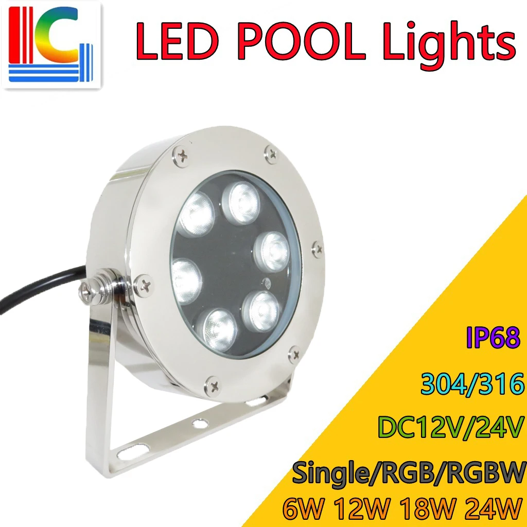 Marine Museum LED Underwater Lamp Resistant to seawater corrosion 316 Stainless steel marine lamps Swimming pool Aquarium light
Marine Museum LED Underwater Lamp Resistant to seawater corrosion 316 Stainless steel marine lamps Swimming pool Aquarium light