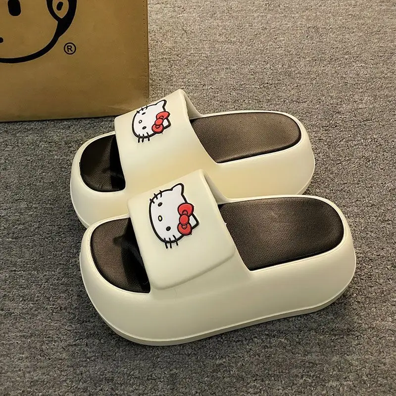 Сандалии Sanrios с рисунком Hello Kitty, милые повседневные Нескользящие пляжные тапочки с рисунком из мультфильма, мягкие босоножки для девушек, подарок на лето
Сандалии Sanrios с рисунком Hello Kitty, милые повседневные Нескользящие пляжные тапочки с рисунком из мультфильма, мягкие босоножки для девушек, подарок на лето
