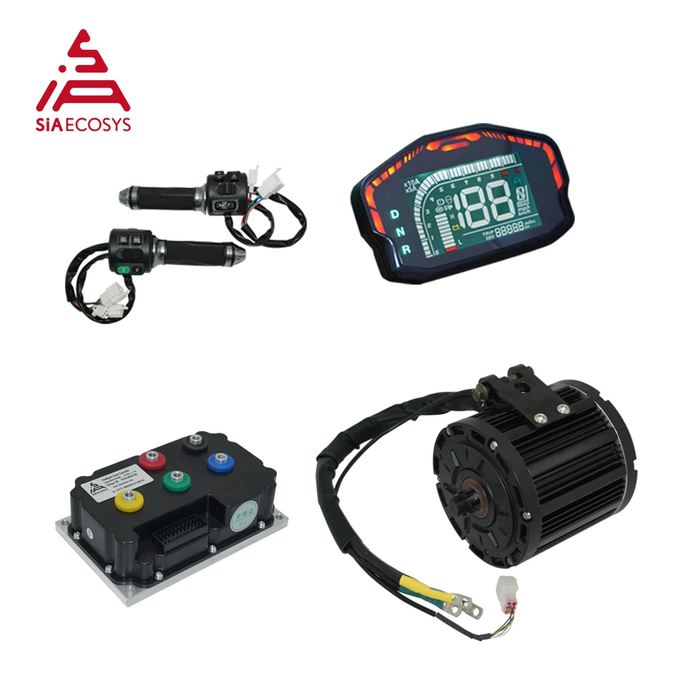 QSMOTOR 138 3000W 70H 6000W Max Continuous 72V 100KPH Mid Drive Motor Conversion Kit With SIAYQ72180 Controller
QSMOTOR 138 3000W 70H 6000W Max Continuous 72V 100KPH Mid Drive Motor Conversion Kit With SIAYQ72180 Controller