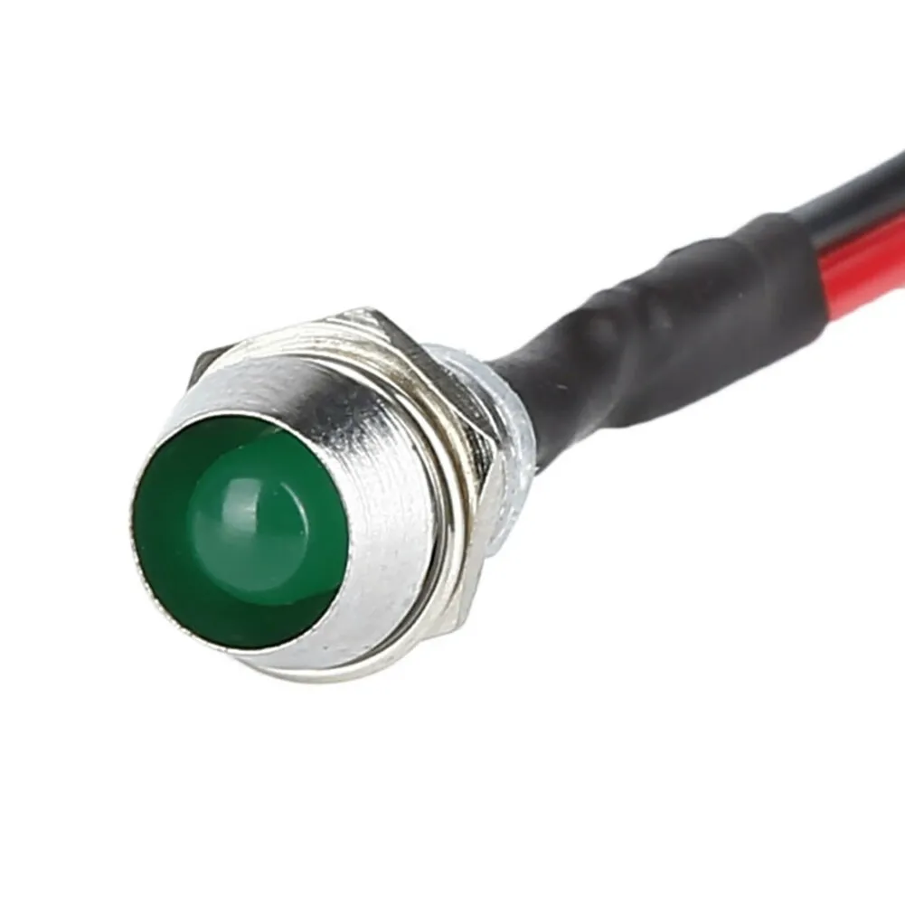 Durable New Practical Quality LED Indicator Light Waterproof 10 Pcs 8mm Boat DC 12V IP65 Lamp Pilot Dash Panel
Durable New Practical Quality LED Indicator Light Waterproof 10 Pcs 8mm Boat DC 12V IP65 Lamp Pilot Dash Panel