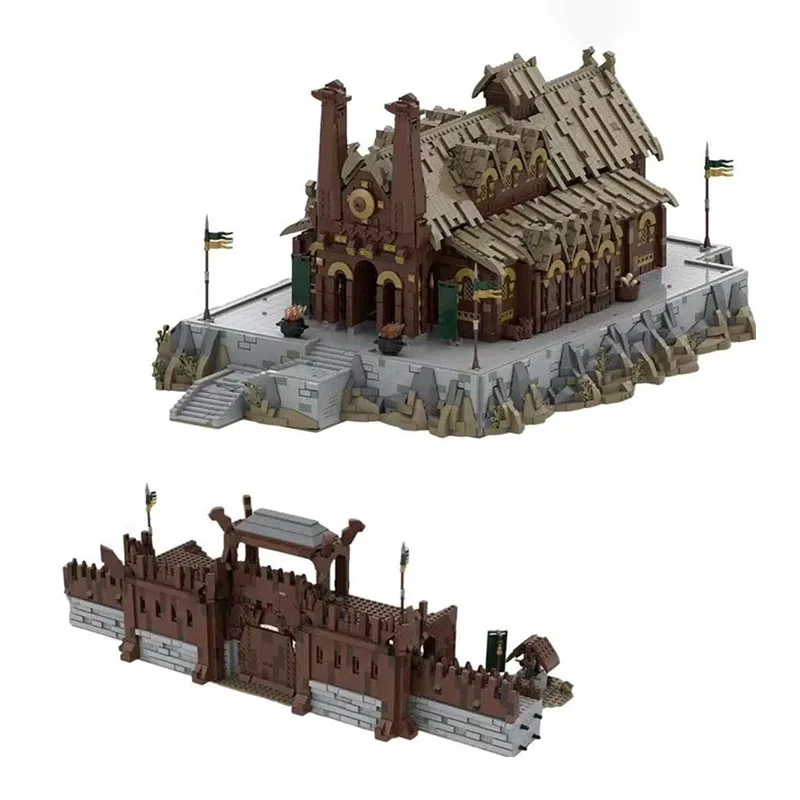7868 шт., строительные блоки MOC для коллекционеров, золотистый дворцовый зал, сборные блоки, кирпичи, коллекция игрушек, архитектура для детей
7868 шт., строительные блоки MOC для коллекционеров, золотистый дворцовый зал, сборные блоки, кирпичи, коллекция игрушек, архитектура для детей