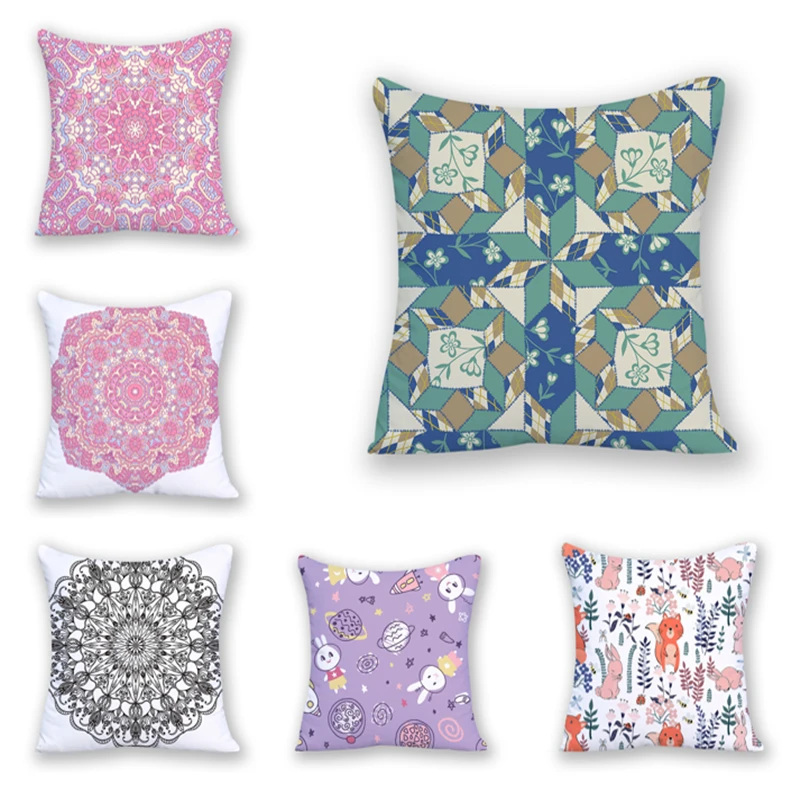 Printed Cushion Cover Scandinavian Nordic Sofa Home Plaid Pillowcase Vintage Decorative Cartoon Pillow Cover Kids Room G846
Printed Cushion Cover Scandinavian Nordic Sofa Home Plaid Pillowcase Vintage Decorative Cartoon Pillow Cover Kids Room G846