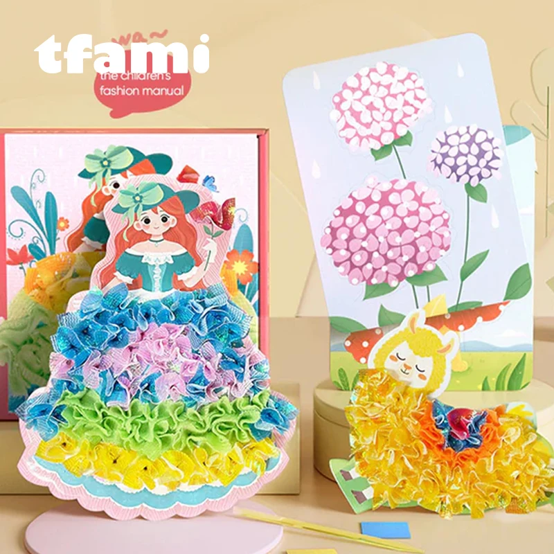 TFAMI Poke Art DIY Toys Hand-Made DIY Poke Fun Kids Hand-Painted Hundred Change Dress Educational Toys For Girl Gifts 2023 NEW
TFAMI Poke Art DIY Toys Hand-Made DIY Poke Fun Kids Hand-Painted Hundred Change Dress Educational Toys For Girl Gifts 2023 NEW