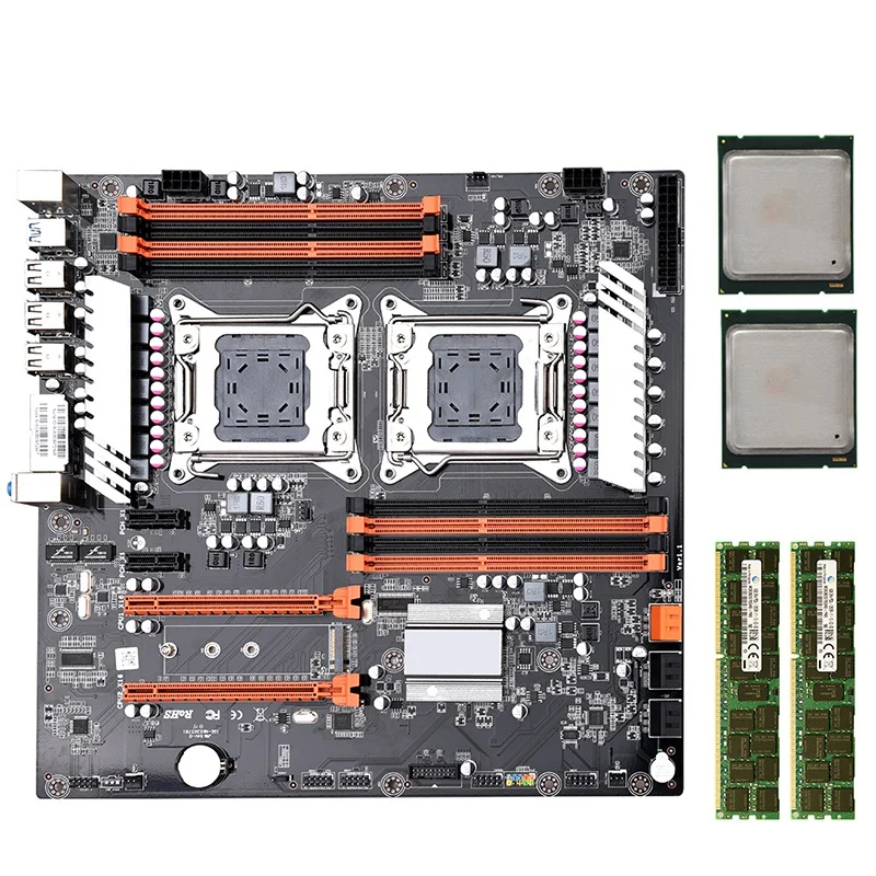 X79 LGA2011 двойная материнская плата поддержка DDR3 ECC памяти SATA3.0 SATA2.0 USB3.0 NVME M.2 SSD с 2xE5 2695V 2 CPU 2x16G 1600 ECC Mem
X79 LGA2011 двойная материнская плата поддержка DDR3 ECC памяти SATA3.0 SATA2.0 USB3.0 NVME M.2 SSD с 2xE5 2695V 2 CPU 2x16G 1600 ECC Mem