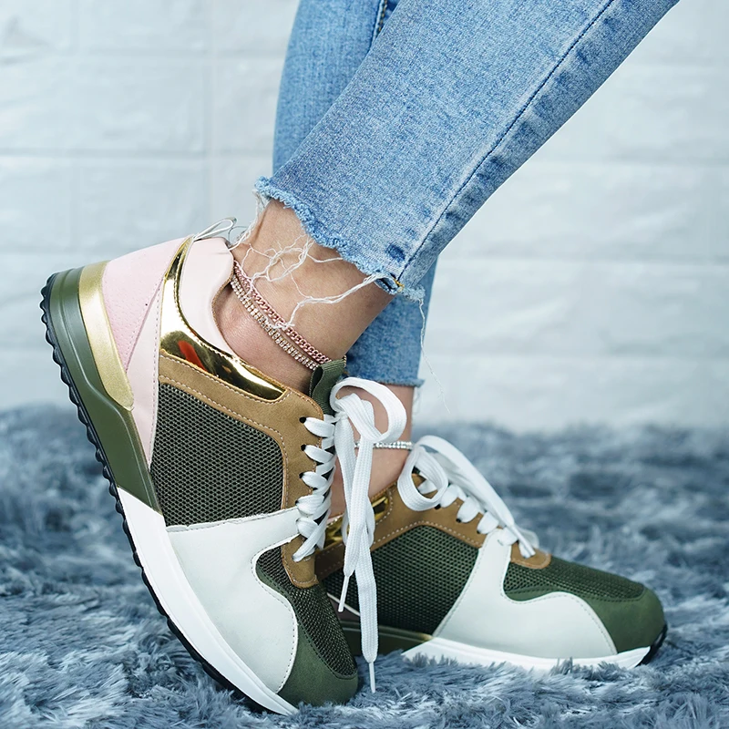 Women's Sports Shoes, Running Shoes, Fashionable New Breathable Casual Shoes, Training Running Platform Shoes Women Sneakers
Women's Sports Shoes, Running Shoes, Fashionable New Breathable Casual Shoes, Training Running Platform Shoes Women Sneakers