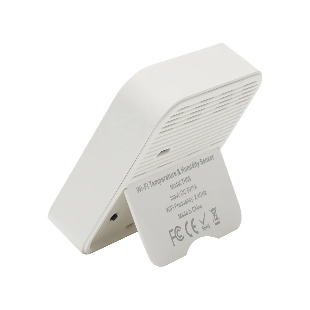 Temperature Humidity Sensor Blue For Smart Life Indoor Temperature Modes 0℃ ~ 60℃ 2.4GHz IEEE 802.11b /g/n
Temperature Humidity Sensor Blue For Smart Life Indoor Temperature Modes 0℃ ~ 60℃ 2.4GHz IEEE 802.11b /g/n