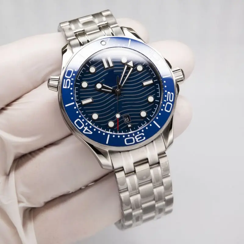 

Luxury Mechanical Men's Watch Master Quality Waterproof Steel Strap Fashion Men's Watch Boutique Charming Gift 41mm omg 300