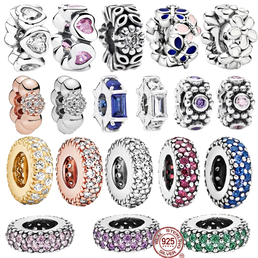 Hot 925 Sterling Silver Clear Sparkle White Daisy Flower Spacer Charm Beads Fit Original Pandora Bracelet Jewelry Fashion Gift
Hot 925 Sterling Silver Clear Sparkle White Daisy Flower Spacer Charm Beads Fit Original Pandora Bracelet Jewelry Fashion Gift