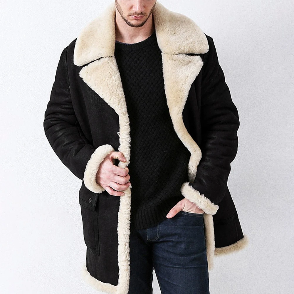 Mens Outwear Mens Tops Leather Long Casual Streetwear Daily Thick Thicken Fur Lined Winter Imitation Keep Warm
Mens Outwear Mens Tops Leather Long Casual Streetwear Daily Thick Thicken Fur Lined Winter Imitation Keep Warm