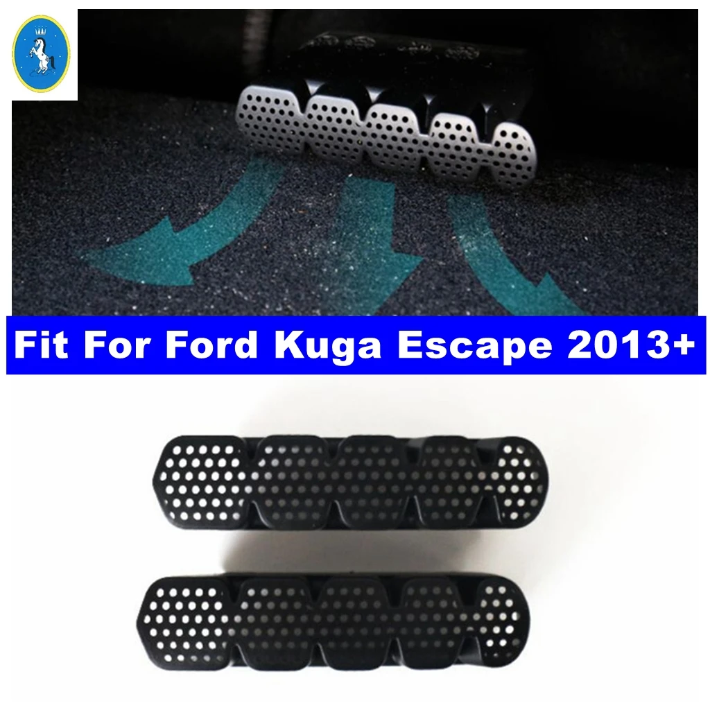 Seat Under Heat Floor Air AC Duct Vent Outlet Dust Plug Cover Trim Fit For Ford Kuga Escape 2013 - 2019 Car Interior Accessories 
Seat Under Heat Floor Air AC Duct Vent Outlet Dust Plug Cover Trim Fit For Ford Kuga Escape 2013 - 2019 Car Interior Accessories