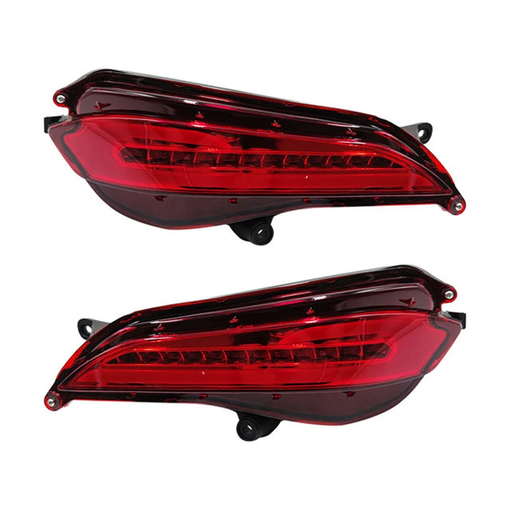 2PCS Auto LED Reflector Taillight Rear Fog Lamp Bumper Braking Turn Signal Lights for Toyota Yaris 2017 2018 2019
2PCS Auto LED Reflector Taillight Rear Fog Lamp Bumper Braking Turn Signal Lights for Toyota Yaris 2017 2018 2019